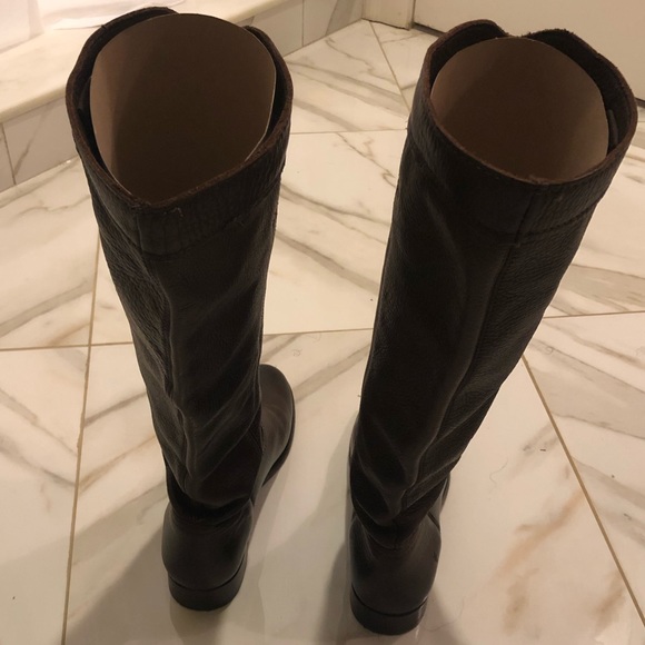 FRYE Cara Roper Tall Chocolate - Picture 4 of 8